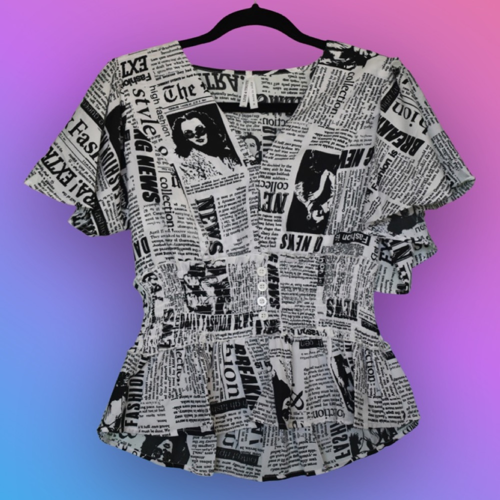 Live 4 truth Top! NWOT!